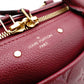 LOUIS VUITTON Speedy Bandoulière 25 Implant Handbag (Red) 2-Way