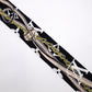 LOUIS VUITTON Twilly Bando BB Scarf, Silk, Black and White