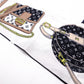 LOUIS VUITTON Twilly Bando BB Scarf, Silk, Black and White
