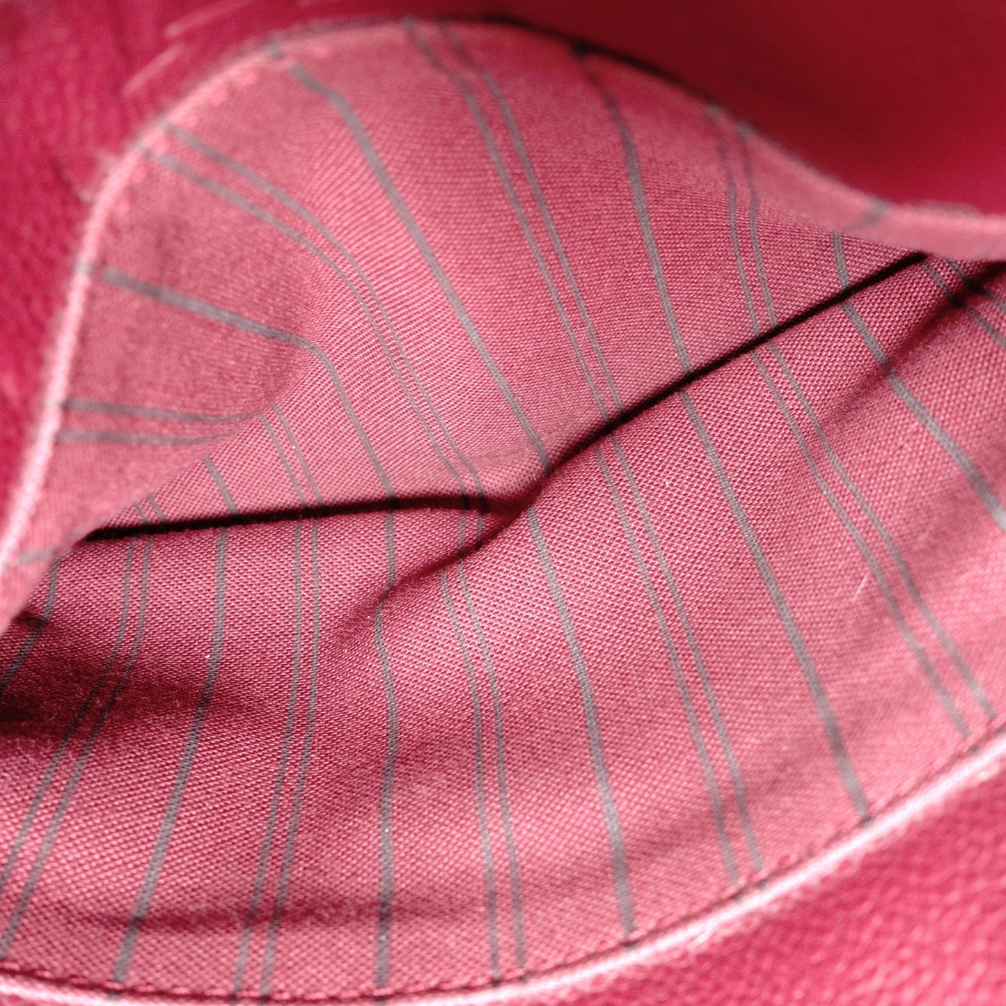 LOUIS VUITTON Speedy Bandoulière 25 Implant Handbag (Red) 2-Way