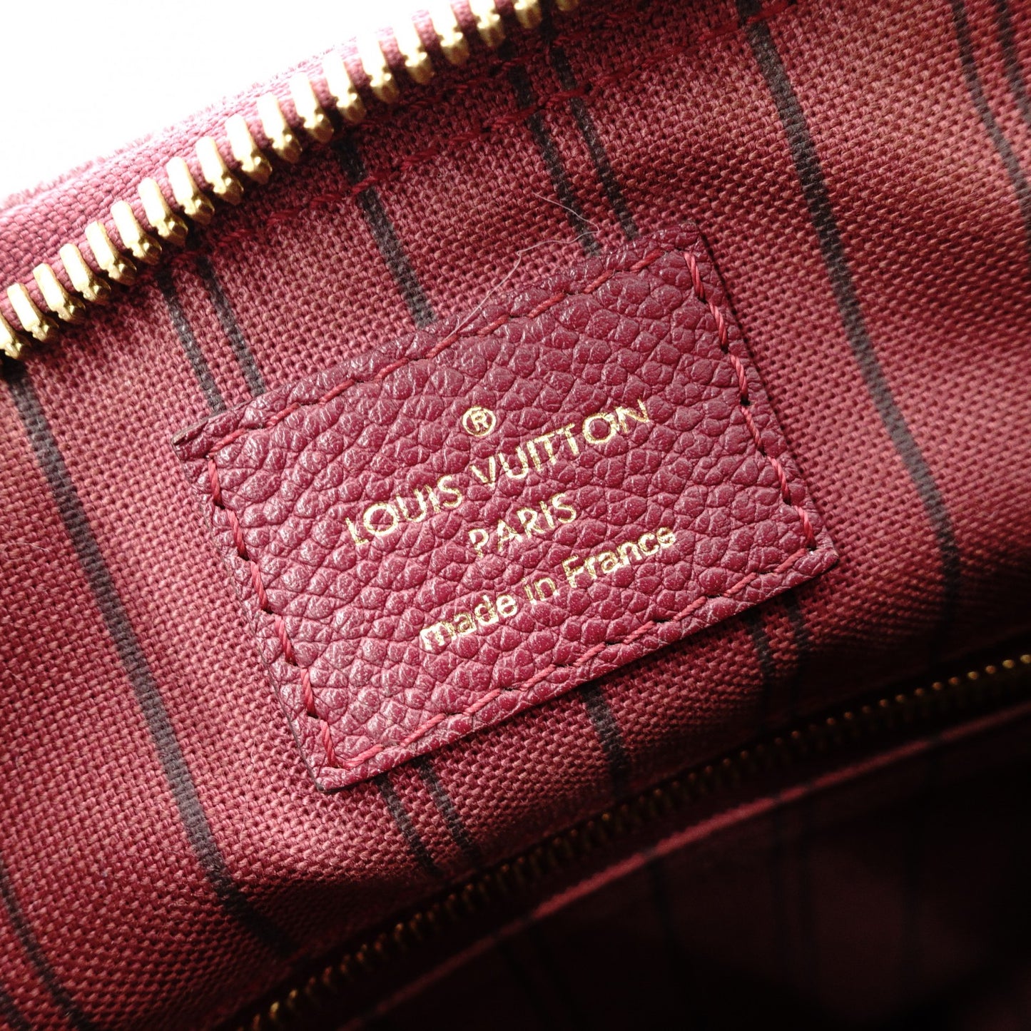 LOUIS VUITTON Speedy Bandoulière 25 Implant Handbag (Red) 2-Way