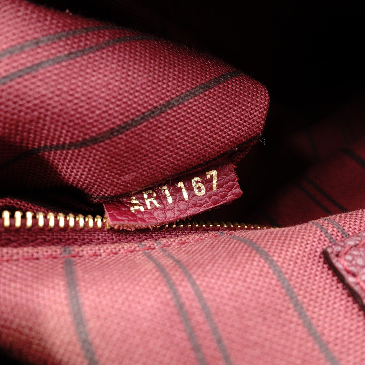 LOUIS VUITTON Speedy Bandoulière 25 Implant Handbag (Red) 2-Way