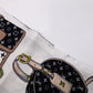LOUIS VUITTON Twilly Bando BB Scarf, Silk, Black and White