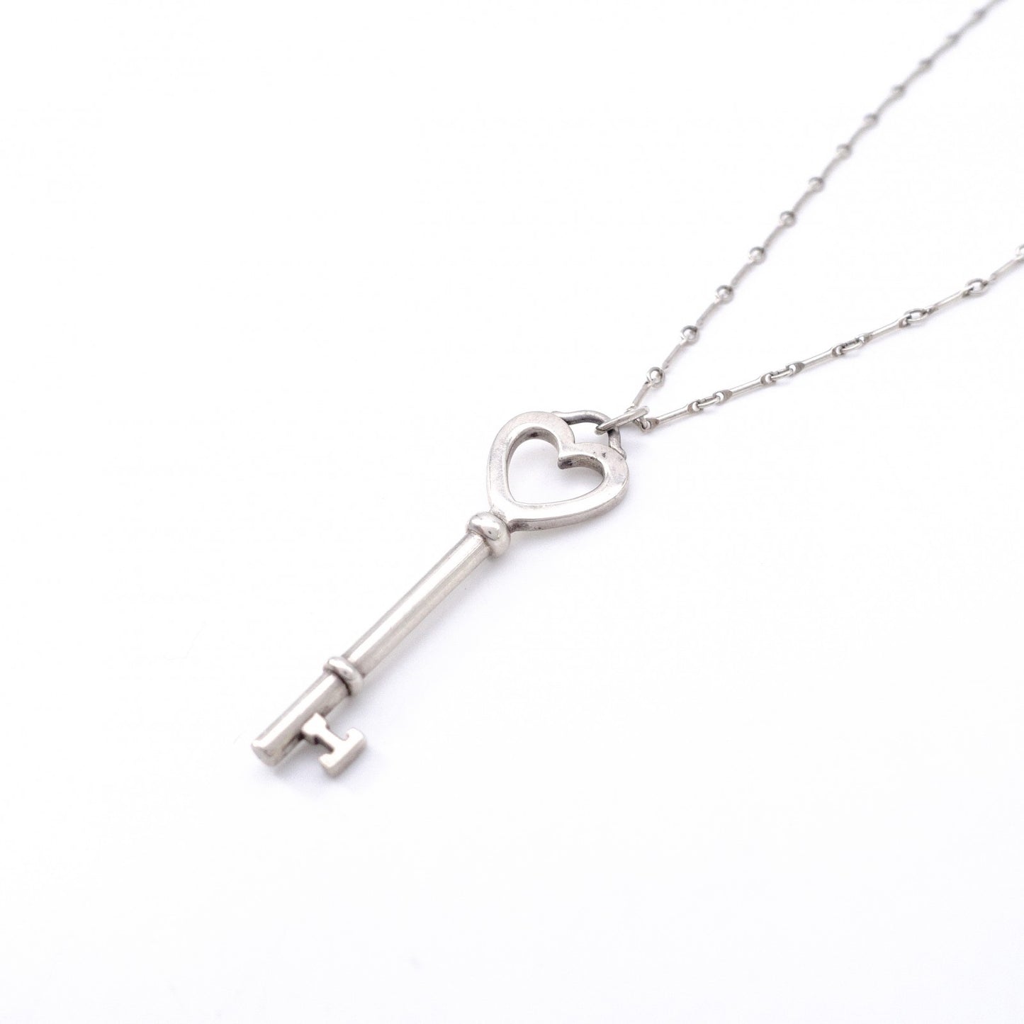 TIFFANY&Co. Tiffany Heart Key Necklace, 925 sterling silver