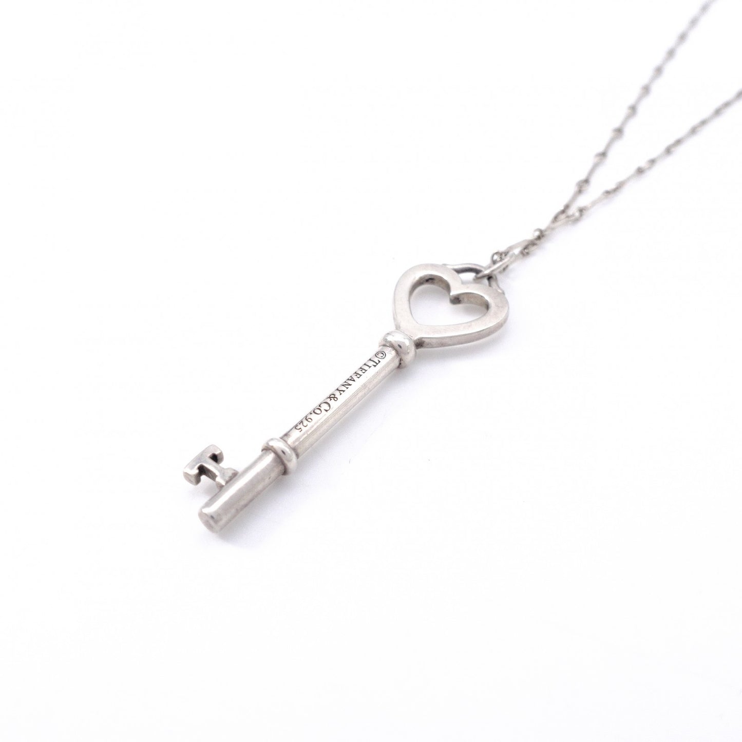 TIFFANY&Co. Tiffany Heart Key Necklace, 925 sterling silver