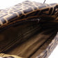 FENDI Mamma Bucket Zucca Shoulder Bag, Canvas and Leather, Brown, FF Logo