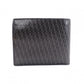 FENDI Zucca Bifold Wallet, Leather, Black, Men's