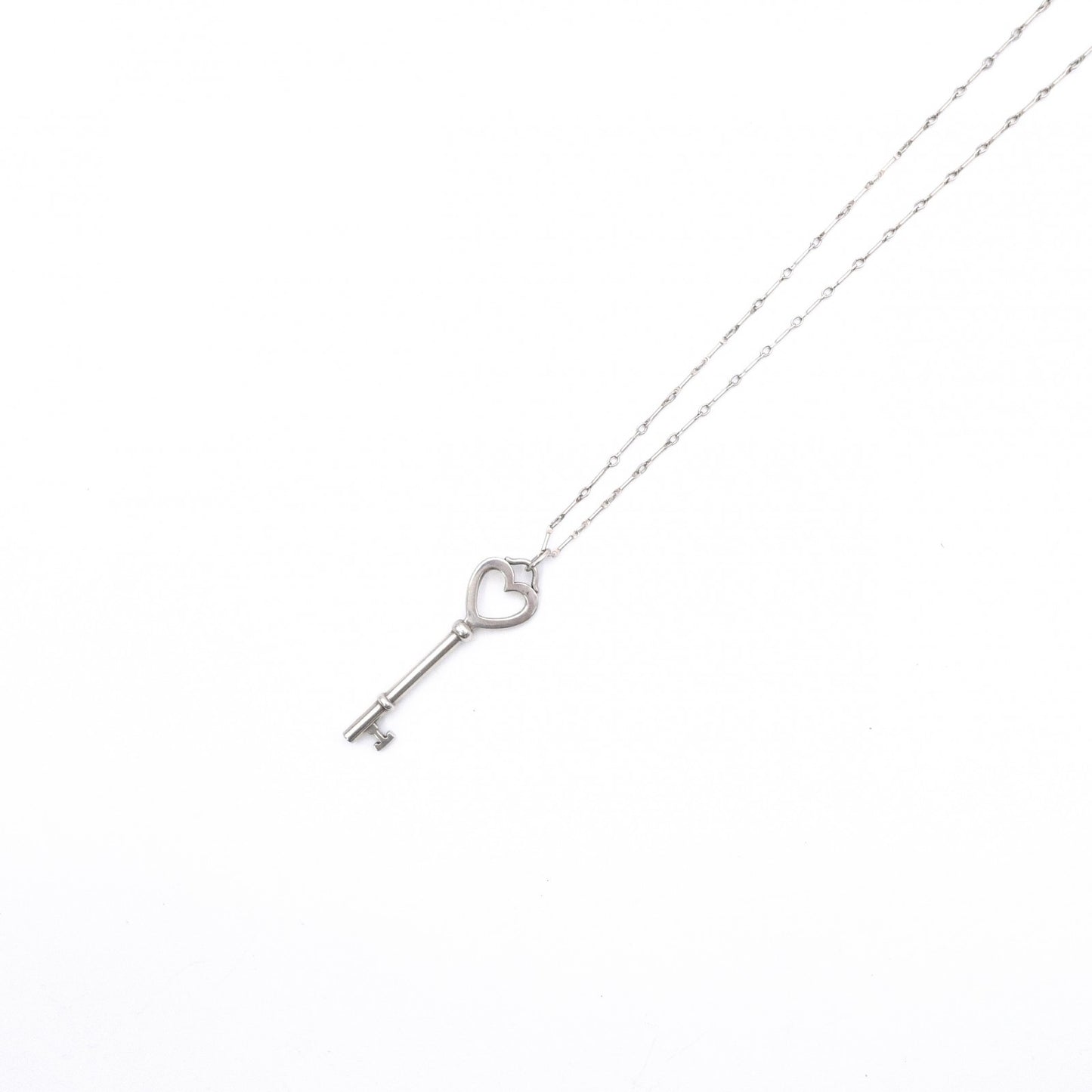 TIFFANY&Co. Tiffany Heart Key Necklace, 925 sterling silver