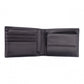 FENDI Zucca Bifold Wallet, Leather, Black, Men's