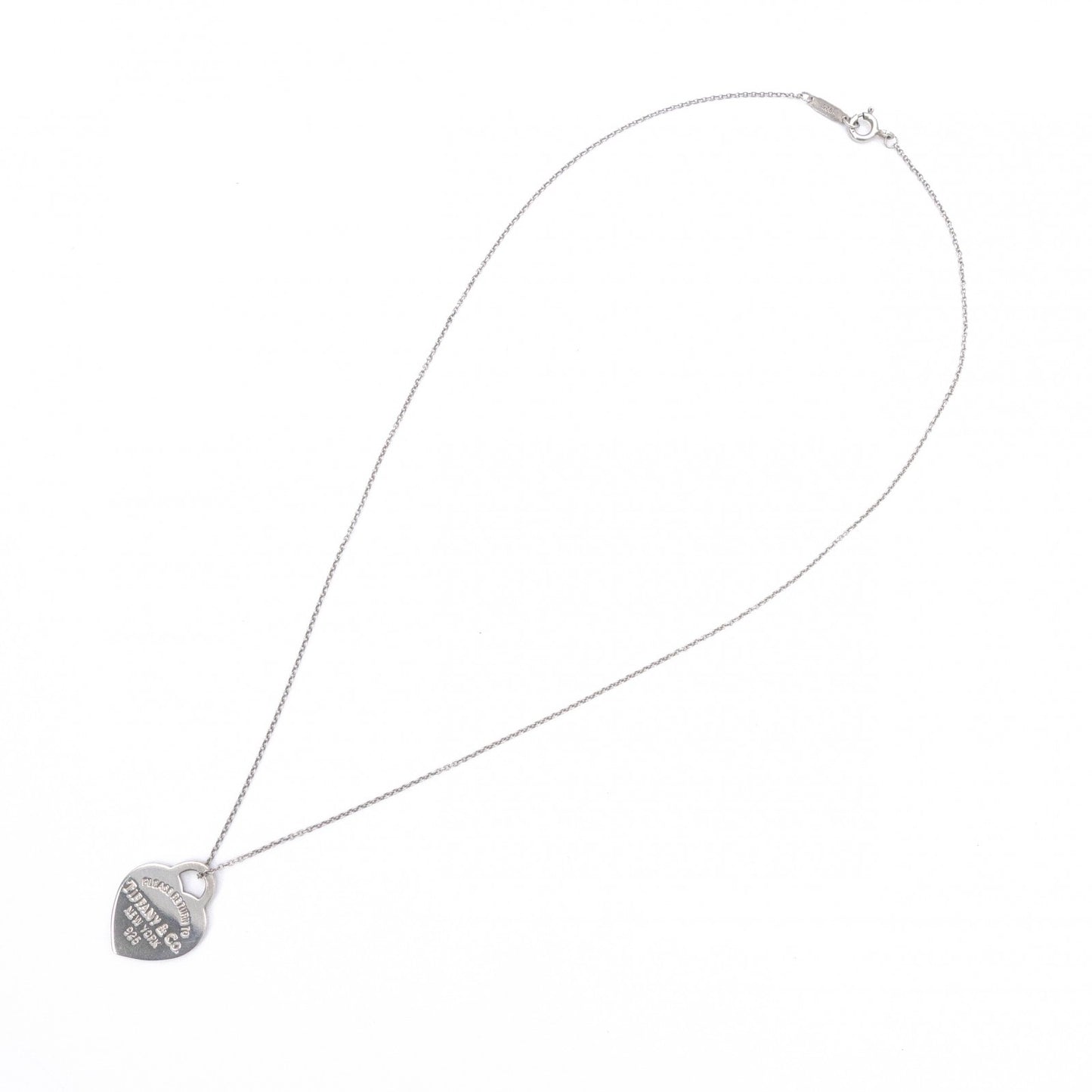 TIFFANY&Co. Tiffany Heart Tag Return to Tiffany Necklace, 925 sterling silver