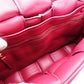 Bottega Veneta Intrecciato Shoulder Bag Padded Cassette Wine Red Leather R801681