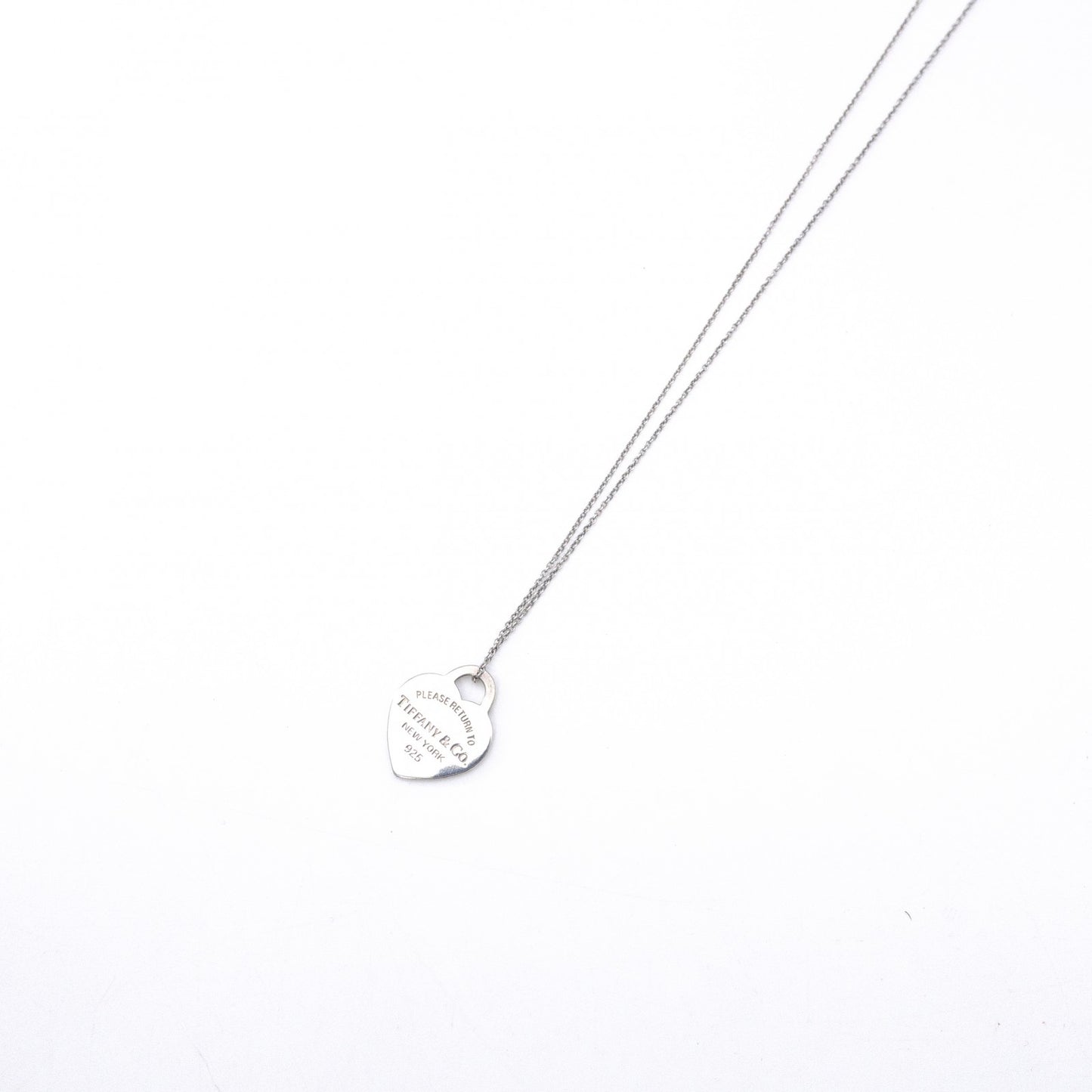 TIFFANY&Co. Tiffany Heart Tag Return to Tiffany Necklace, 925 sterling silver