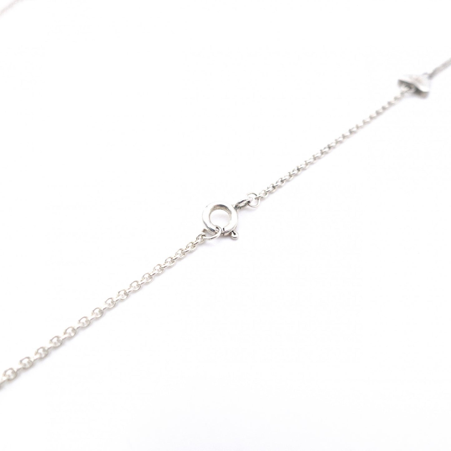 TIFFANY&Co. Tiffany Lariat Heart Link Necklace, 925 silver, silver, heart