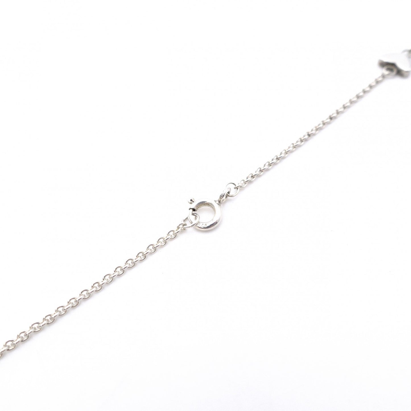 TIFFANY&Co. Tiffany Lariat Heart Link Necklace, 925 silver, silver, heart