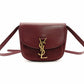 Saint Laurent Solferino Shoulder Bag YSL Burgundy Gold Hardware Leather R8011056