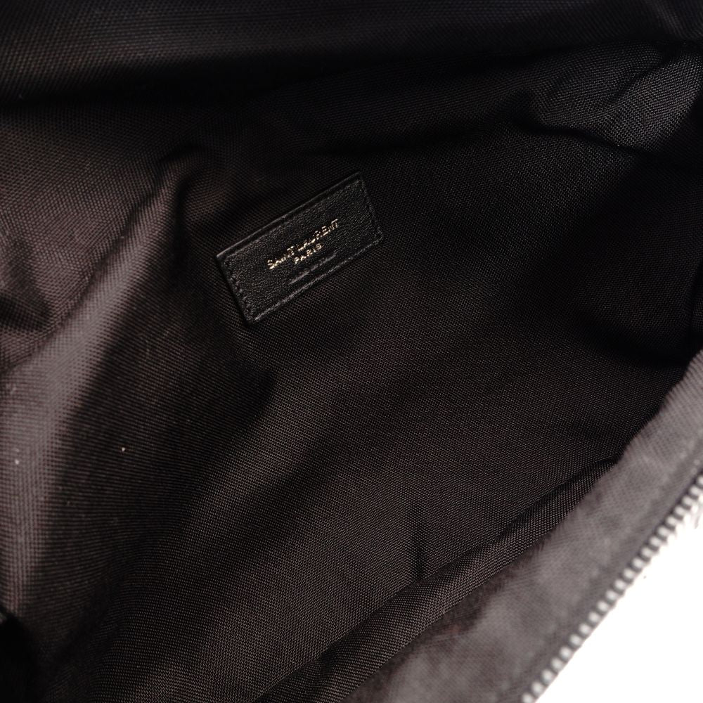SAINT LAURENT Nux Nylon Body Bag Black Logo Belt Bag Logo Men's Women's R801669