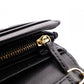 FENDI Baguette Chain Wallet Shoulder Bag, Leather, Black