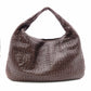 Bottega Veneta Intrecciato Shoulder Bag, Leather, Brown, Hobo