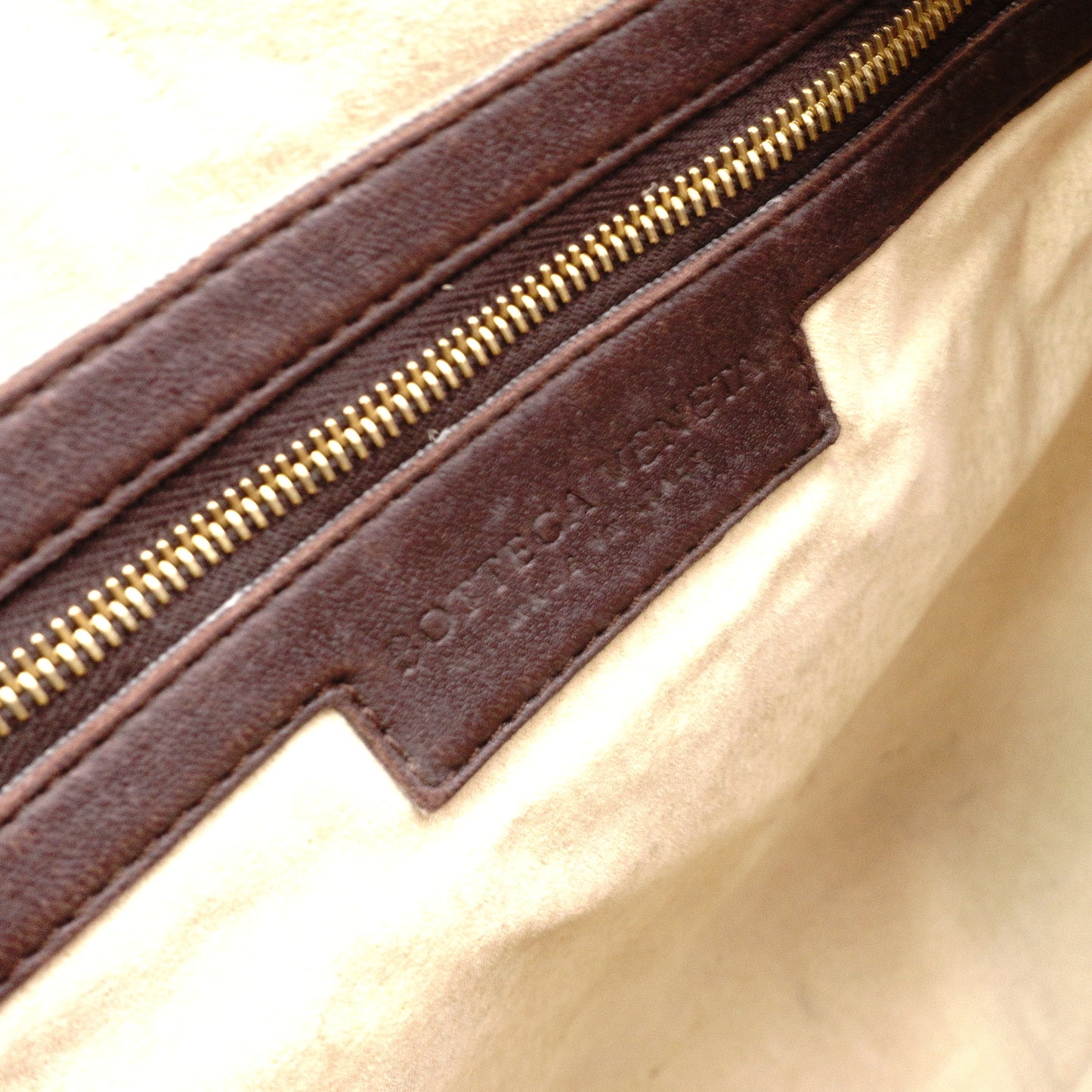 Bottega Veneta Intrecciato Shoulder Bag, Leather, Brown, Hobo