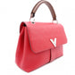 LOUIS VUITTON Verry Single-Handle Bag, Handbag, Leather, Red, 2-way