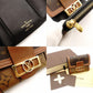 LOUIS VUITTON Monogram Reverse Portefeuille Dauphine Reverse Wallet Folding Wallet Brown R801558