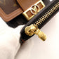 LOUIS VUITTON Monogram Reverse Portefeuille Dauphine Reverse Wallet Folding Wallet Brown R801558