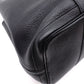 HERMES Garden Party PM Tote Bag, Leather, Black, Shoulder Strap, □N Stamp