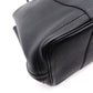 HERMES Garden Party PM Tote Bag, Leather, Black, Shoulder Strap, □N Stamp