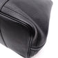 HERMES Garden Party PM Tote Bag, Leather, Black, Shoulder Strap, □N Stamp