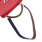 LOUIS VUITTON Verry Single-Handle Bag, Handbag, Leather, Red, 2-way