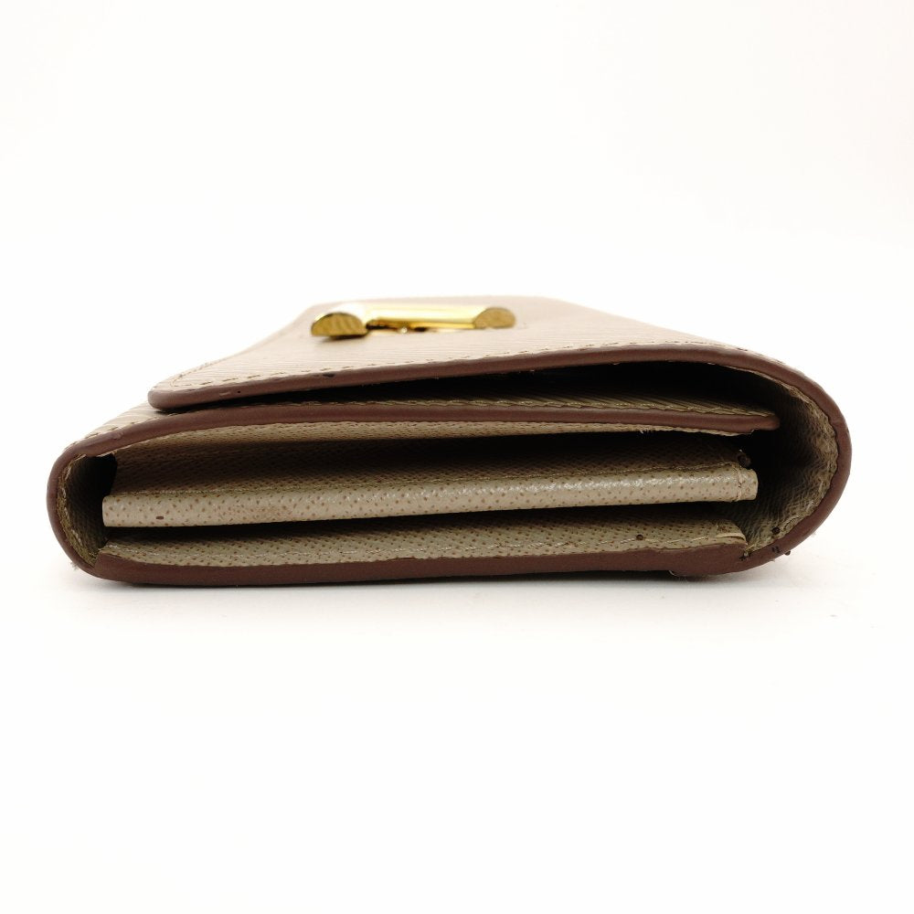 LOUIS VUITTON Epi Twist Epi Galet M67510 Beige Leather Long Wallet with Box Wallet R801578