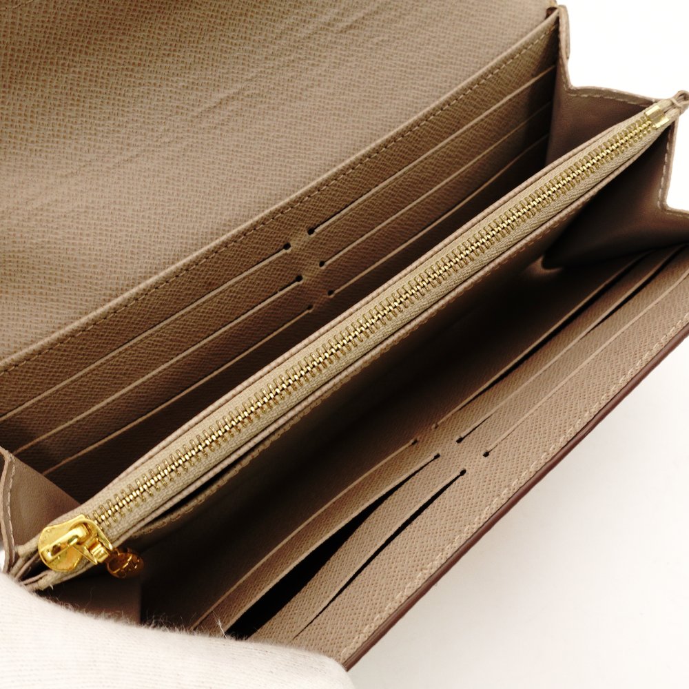 LOUIS VUITTON Epi Twist Epi Galet M67510 Beige Leather Long Wallet with Box Wallet R801578