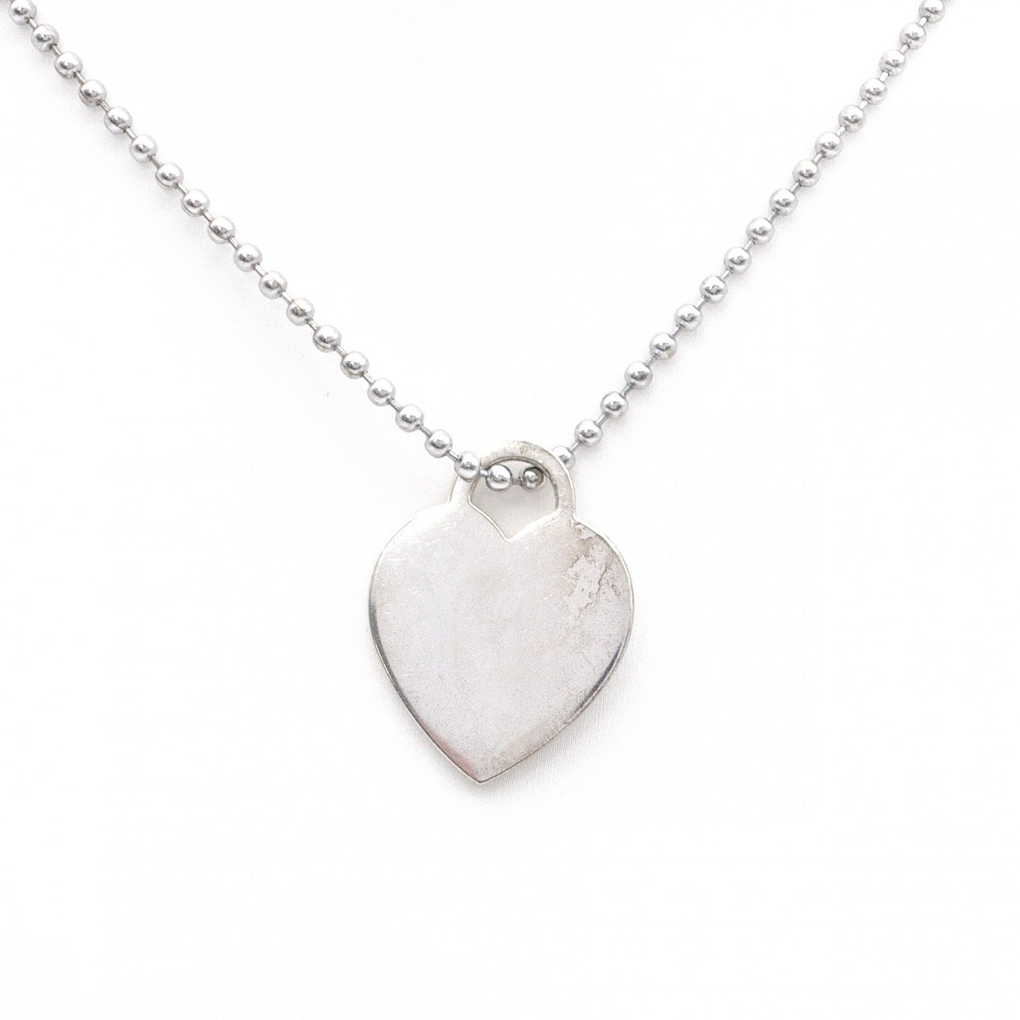 TIFFANY&Co. Tiffany Ball Chain Return to Tiffany Necklace, 925 sterling silver