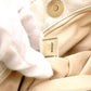 CHANEL Olsen Shoulder Bag, Leather, Gray and White Canvas, CC Logo, Single-Shoulder