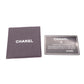 CHANEL Olsen Shoulder Bag, Leather, Gray and White Canvas, CC Logo, Single-Shoulder