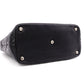 CHANEL Cambon Line Handbag, Leather, Black and Pink, CC Logo, Tote Bag