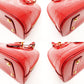 LOUIS VUITTON Alma BB Handbag Vernis Red Leather 2-Way Red Crossbody 7-10-193