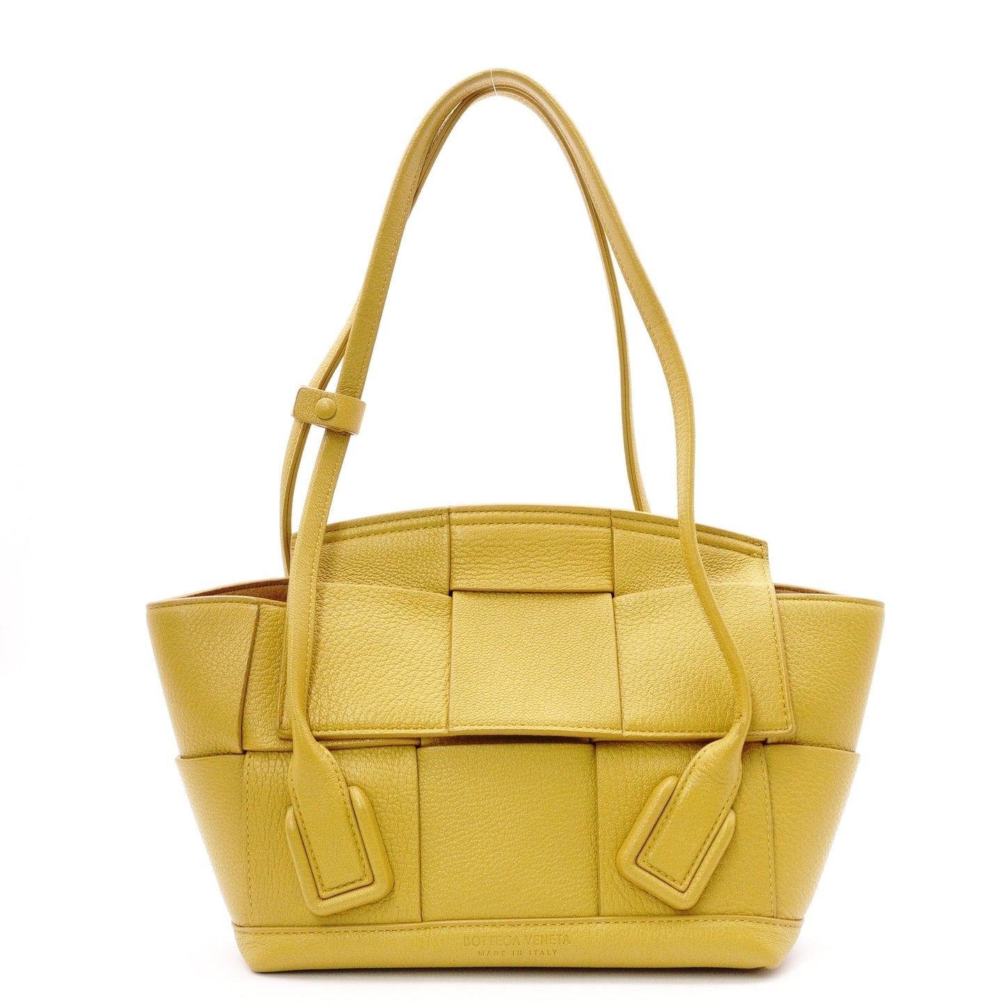 Bottega Veneta Small The Arco Shoulder Bag, Leather, Yellow