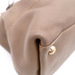 Salvatore Ferragamo Gancini Handbag, Leather, Brown, Gold Hardware
