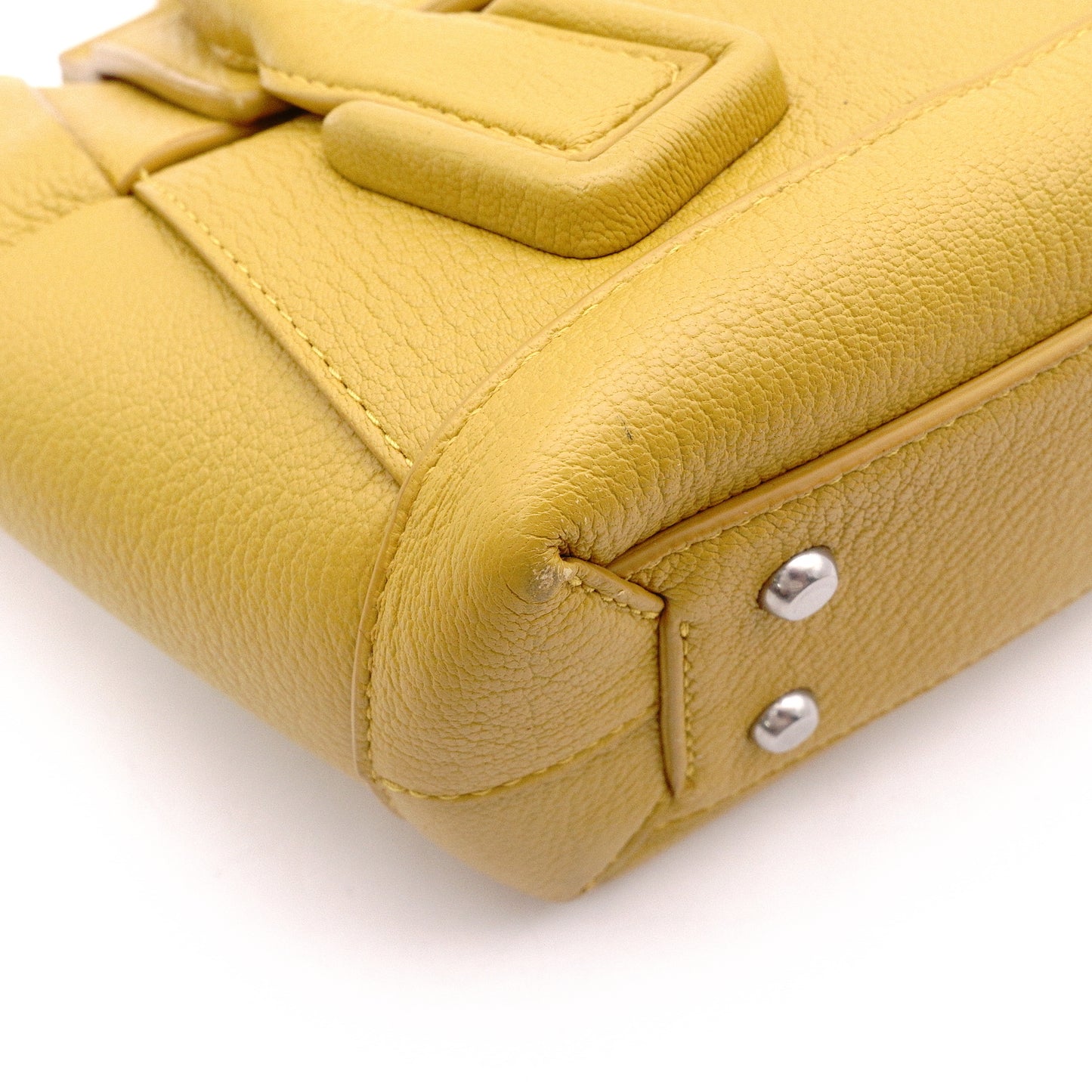 Bottega Veneta Small The Arco Shoulder Bag, Leather, Yellow