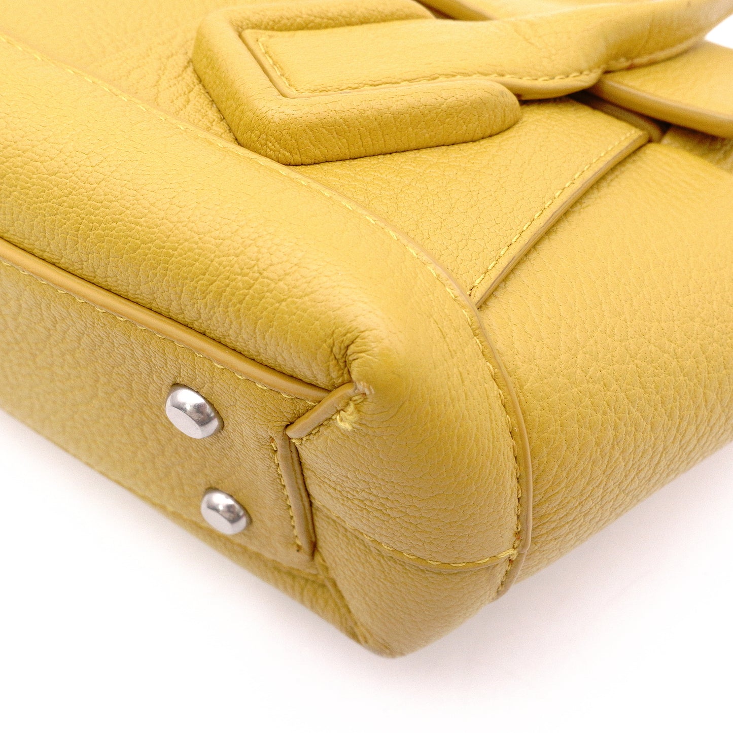 Bottega Veneta Small The Arco Shoulder Bag, Leather, Yellow