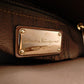 Salvatore Ferragamo Gancini Handbag, Leather, Brown, Gold Hardware