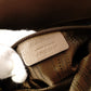 Salvatore Ferragamo Gancini Handbag, Leather, Brown, Gold Hardware