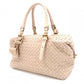 BOTTEGAVENETA Intrecciato Handbag, Leather, Beige