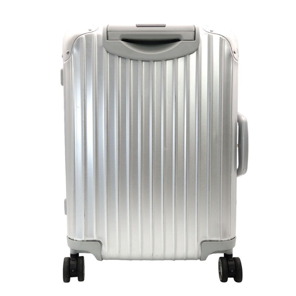 RIMOWA Topaz 923.52.00.4 32L 4-Wheel Silver Aluminum TSA Lock Hand Carry R801593