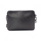 LOUIS VUITTON Duo Messenger Monogram Shadow Shoulder Bag, Leather, Black
