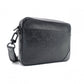 LOUIS VUITTON Duo Messenger Monogram Shadow Shoulder Bag, Leather, Black