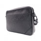 LOUIS VUITTON Duo Messenger Monogram Shadow Shoulder Bag, Leather, Black