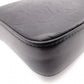 LOUIS VUITTON Duo Messenger Monogram Shadow Shoulder Bag, Leather, Black