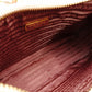 PRADA ReEdition Saffiano Leather Shoulder Bag Pink Leather Gold Hardware R811025